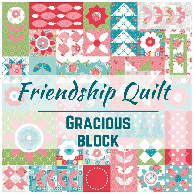 Friendship Quilt Pattern featuring the Gracious Block