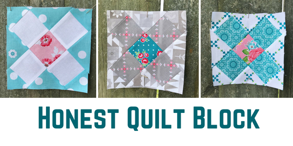 Honest Quilt Block is a skill builder. Friendship Quilt Along Free Pattern