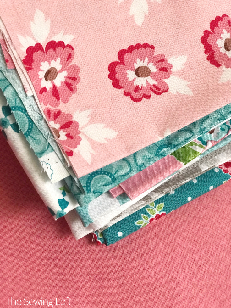 Don't be afraid to pull a mixture of fabrics to make your honest quilt block in the Friendship Quilt Along. Remember that each block is designed to help you build your quilting skills.