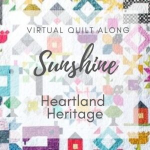 The sunshine quilt block from Heartland Heritage is perfect for summer, easy to make and great for scraps. Learn easy tips to ensure sewing success.