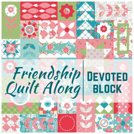 Friendship Quilt Along | Devoted Quilt Block