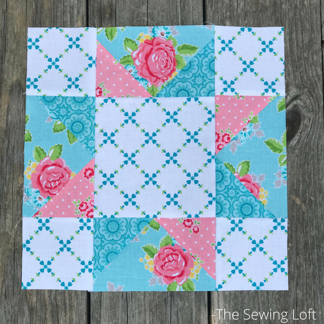 Large Devoted Quilt Block | Friendship Quilt