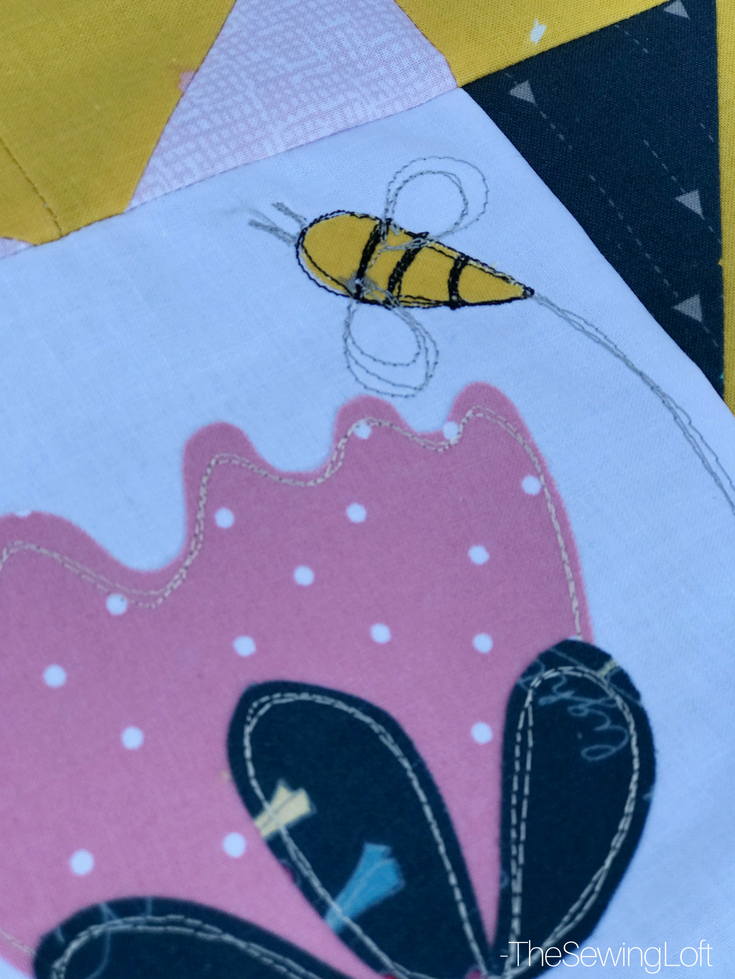 Improve your quilting skills while sewing with friends in the Save the Bees quilt along. Each month, I'll share a new block and a fun giveaway.