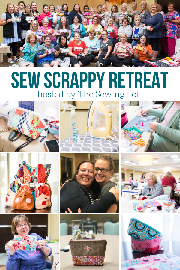 Sew Scrappy Sewing Retreat Snapshots