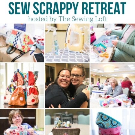 Sew Scrappy Sewing Retreat was a blast! From making new friends to sewing the night away, It was more than I imagined! Can not wait for the next one.