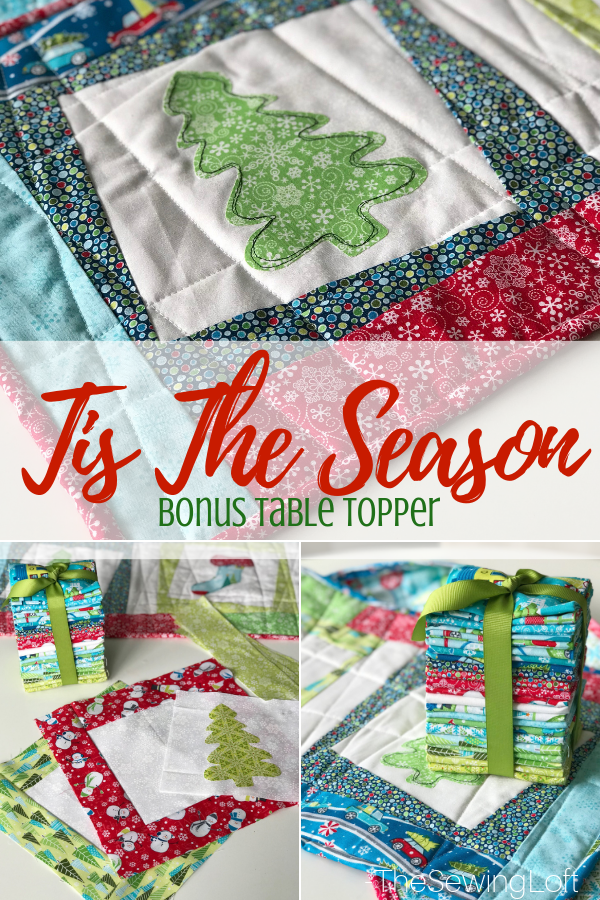 Holiday Table Topper DIY Pattern