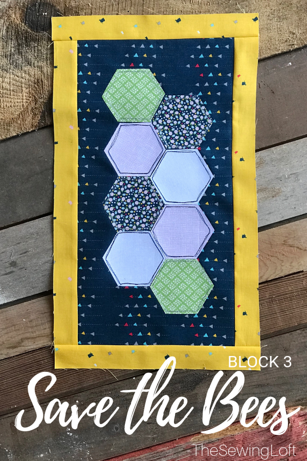 Save the Bees Quilt Block | Free Pattern