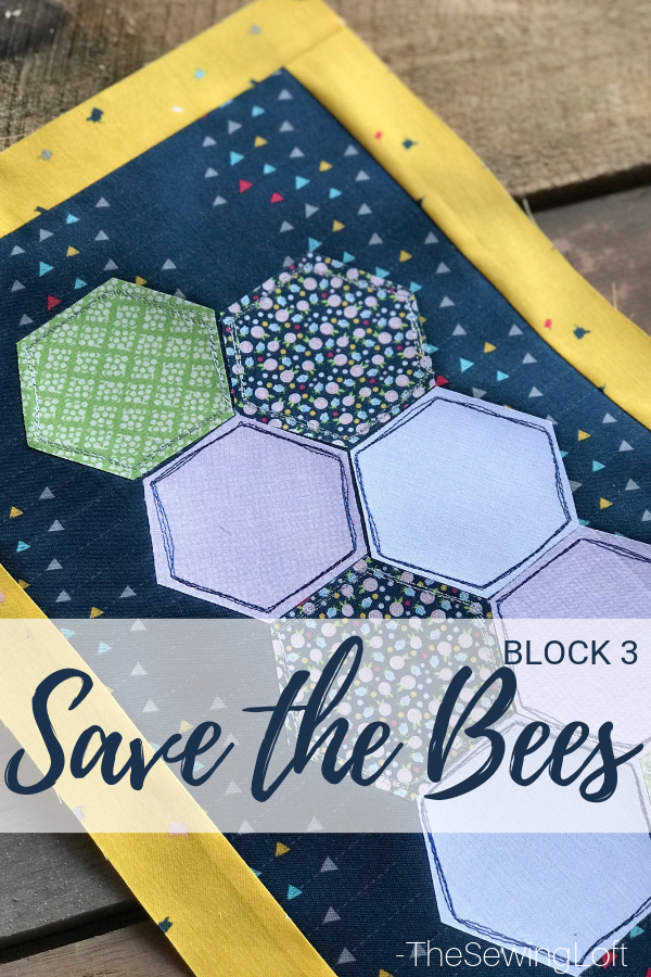 Save the Bees Quilt Block | Free Pattern