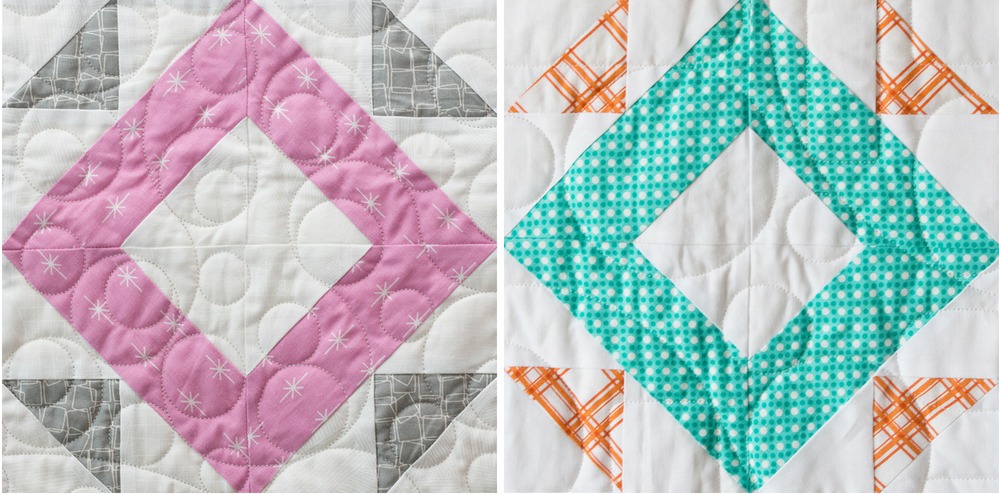 Grab your left over fabric scraps and stitch up the Spotlight quilt block. The block finishes 9" square and is from the Heartland Heritage quilt pattern.