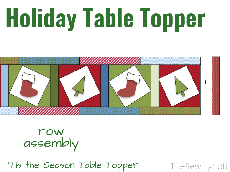 Create a whimsical holiday table topper while learning a new twist on block making. Including applique techniques, free motion stitching and decorative stitching in the Tis the Season Quilt class.