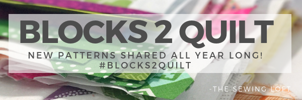 Looking to improve your quilting skills? Join the Blocks 2 Quilt sew along. Each week a new block will be shared with complete instructions for easy sewing.