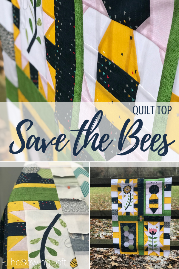 Save The Bees month 2 and giveaway - The Crafty Quilter