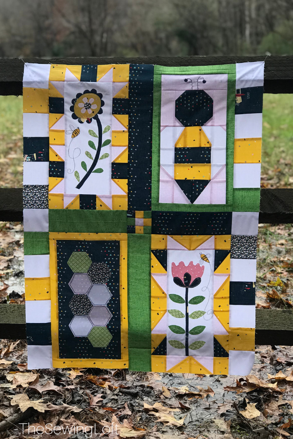 Save the Bees Quilt Top | Free Pattern