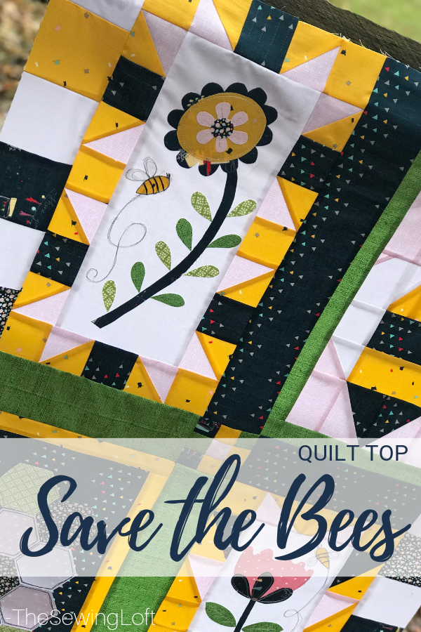 Save the Bees Quilt Top | Free Pattern
