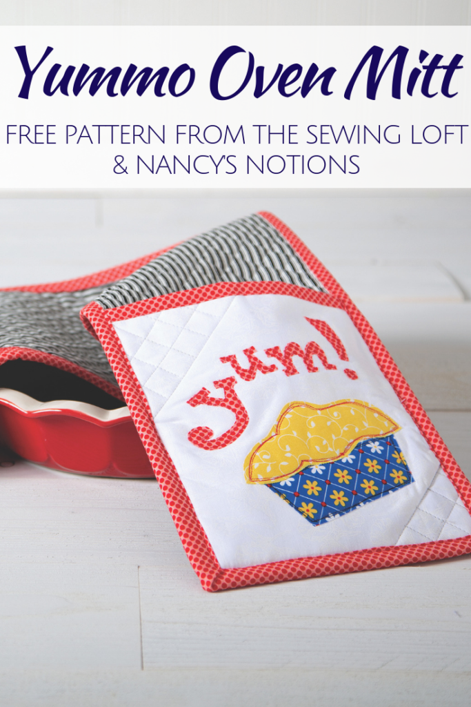 Quilted Oven Mitt Free Sewing Pattern