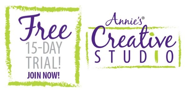 Start your free trial membership to Annie's Creative Studio and start learning today!