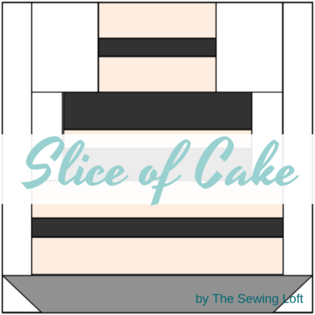 Slice of Cake quilt block pattern | Blocks 2 Quilt Series from The Sewing Loft
