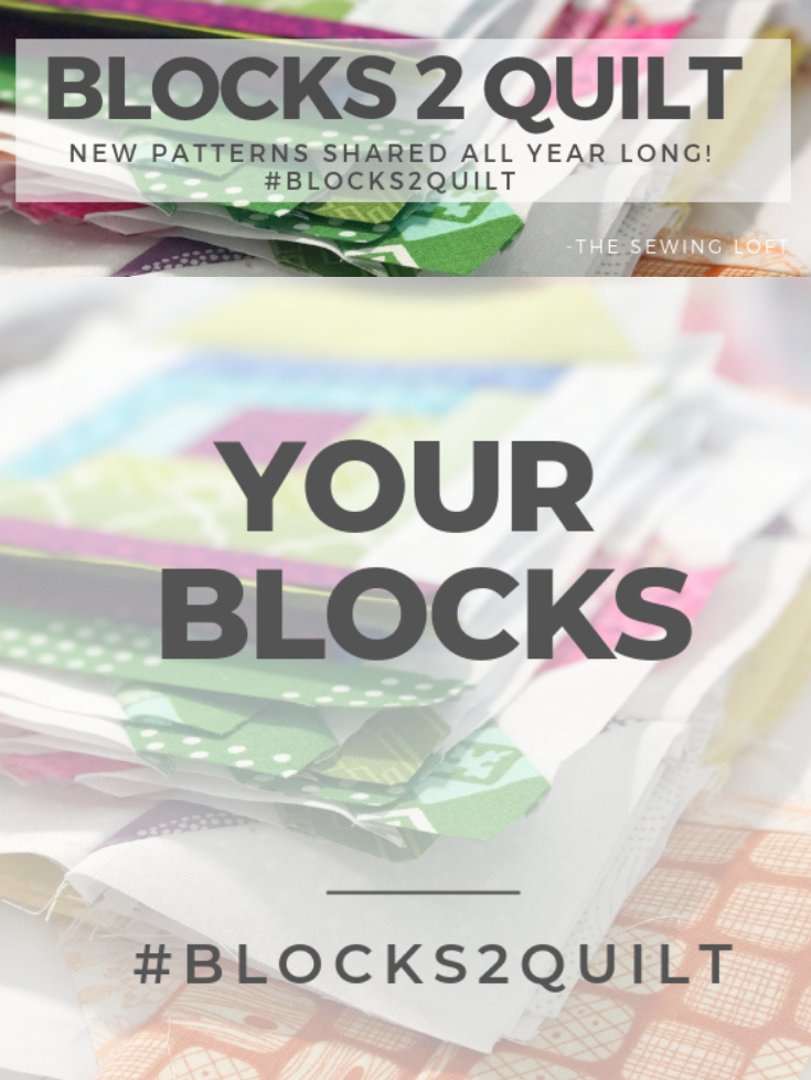 Looking to improve your quilting skills? Join the Blocks 2 Quilt sew along. Each week a new block will be shared with complete instructions for easy sewing.