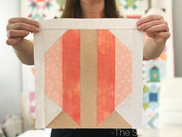Grab your scraps and stitch up the Sea Shells Quilt Block! The block comes in 2 sizes and can be used in many different projects from home decor to quilts.