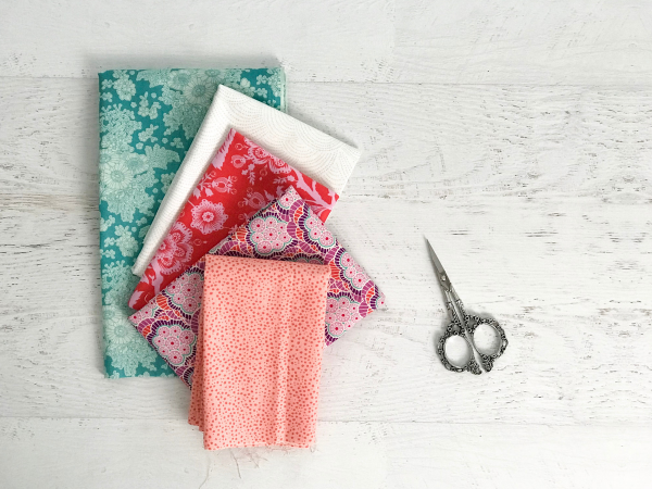 Blushing Glory fabric pull | The Sewing Loft