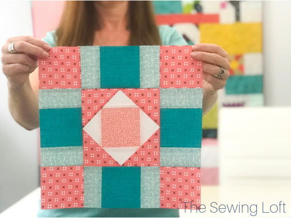 Cross-Eyed Quilt Block is an easy to make block that is perfectly designed for using your leftover fabric scraps. Great for all skill levels. 