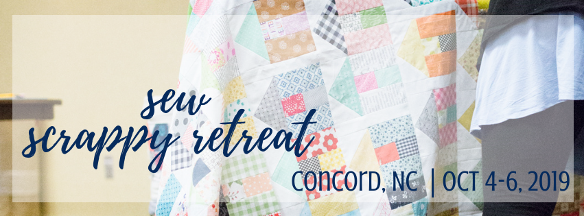 Grab your scraps and come join us for a weekend getaway filled with creativity, new friends, and plenty of new projects to keep your machine stitching for days! Sew Scrappy Retreat Tickets are now on Sale!