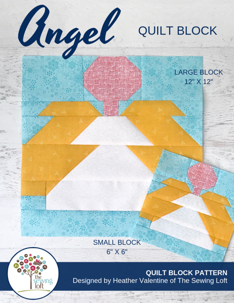 Christmas Angel Quilt Block | The Sewing Loft