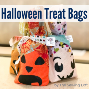 Halloween Treat Bags - The Sewing Loft