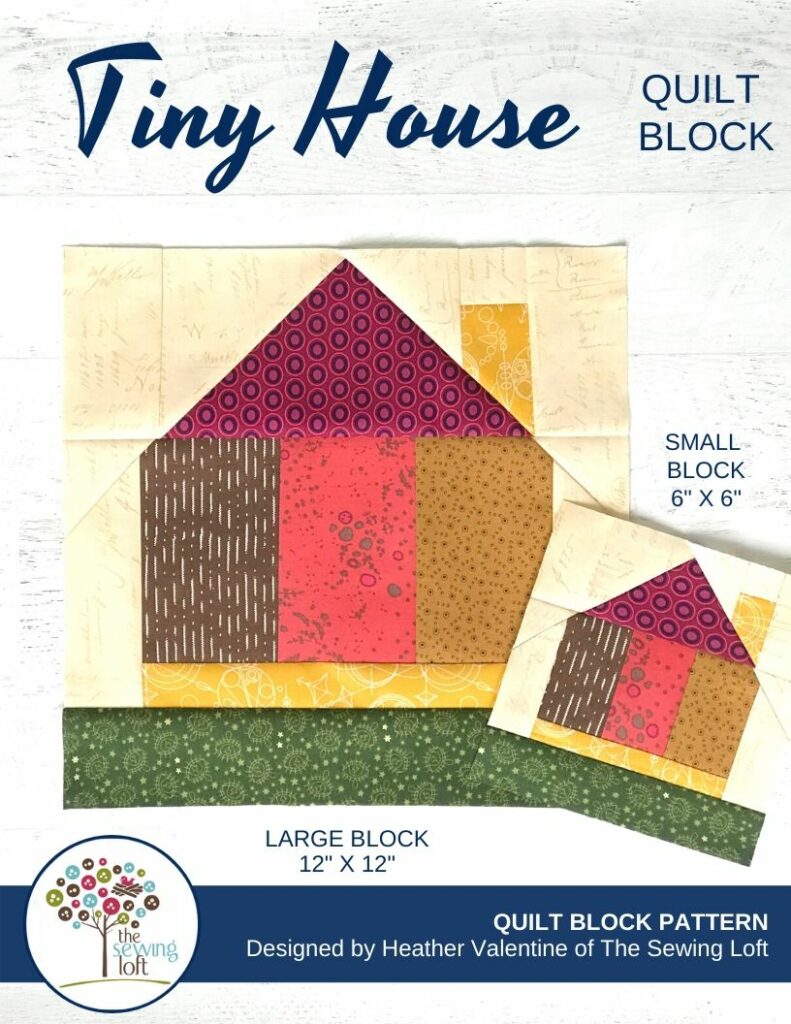 Tiny House Quilt | The Sewing Loft