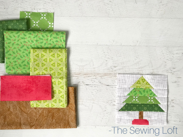 Christmas Tree Quilt | The Sewing Loft