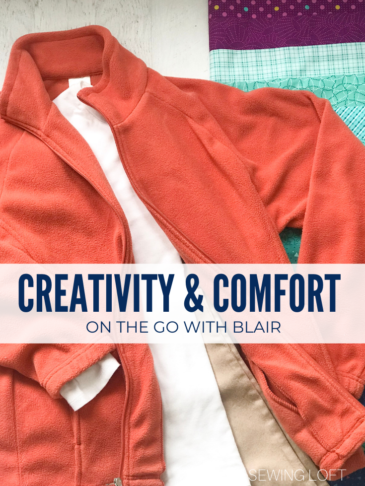 Creative Comfort on the go with Blair.com