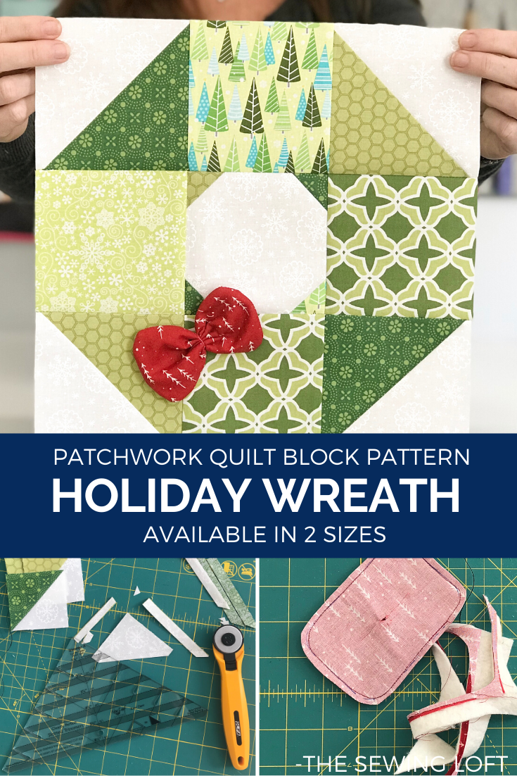 Holiday Wreath Quilt | Blocks 2 Quilt - The Sewing Loft