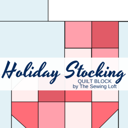Holiday Patchwork Stocking | The Sewing Loft