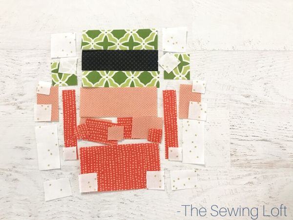 Create something fun for St. Patrick's Day with this adorable patchwork Leprechaun quilt block. Simple construction and available in 2 finished sizes. 