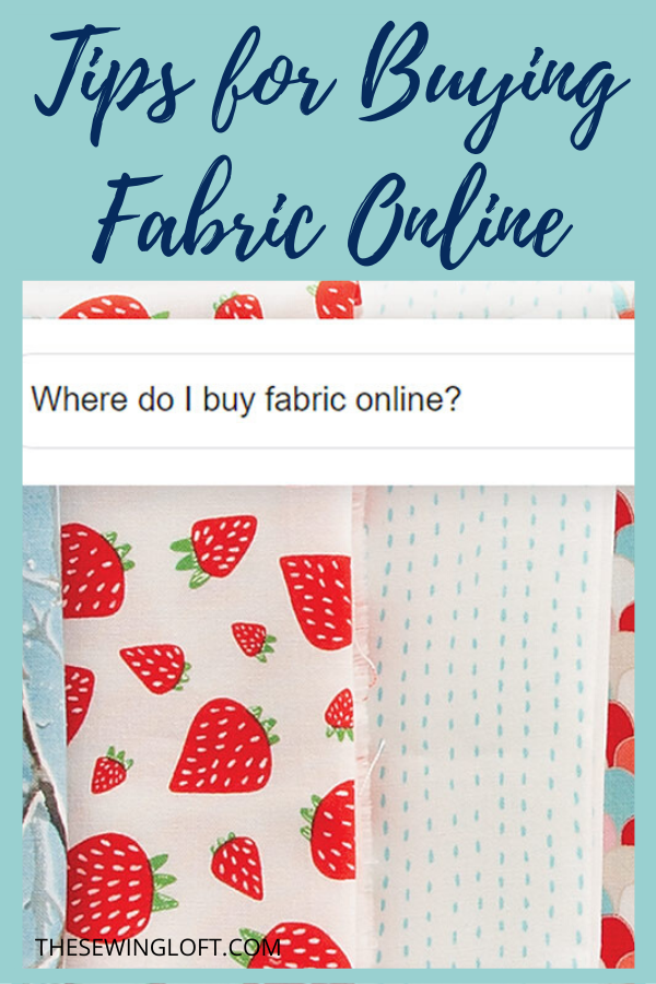 Top Tips for Buying Fabric Online