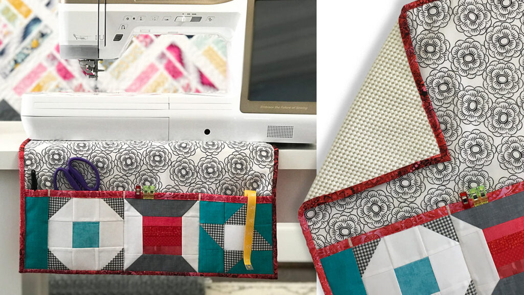 Protect your surface and join Heather Valentine in class to learn to to make this sewing machine mat.