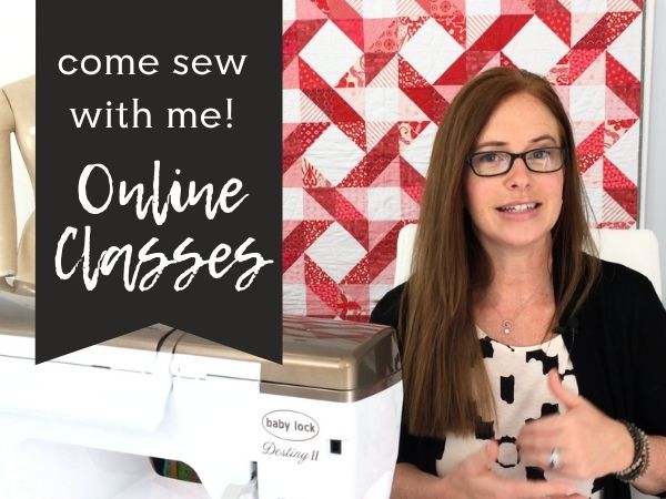 Come join me and learn something new with my online sewing classes at Annie's Creative Studio. With hundreds of classes, you are bound to be inspired!