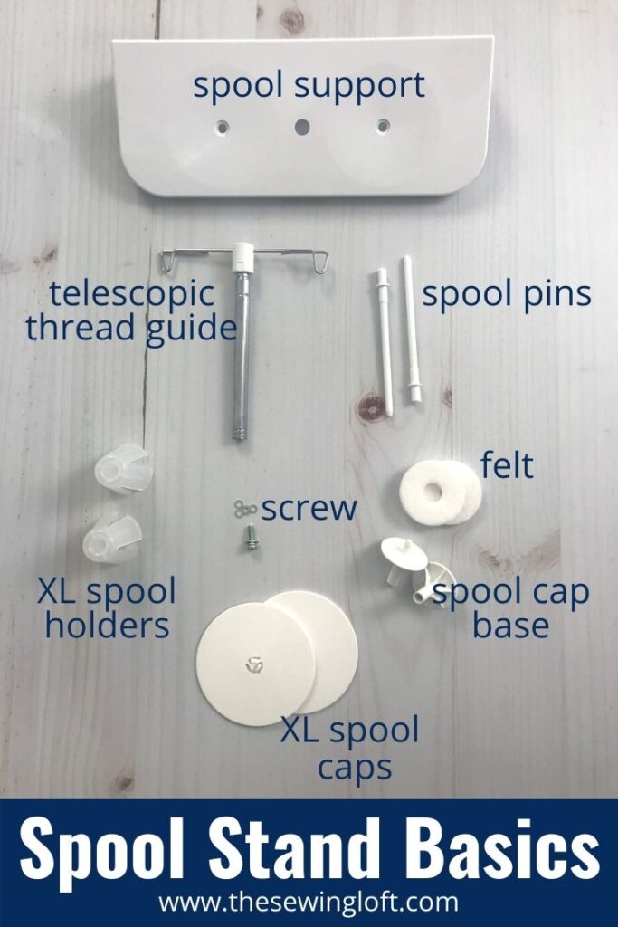 Learn how the Spool Stand can help you make the most of your time at the machine. This helpful accessory is included with many sewing machines including the Baby Lock Altair. The video is helpful for set up and everyday use. 