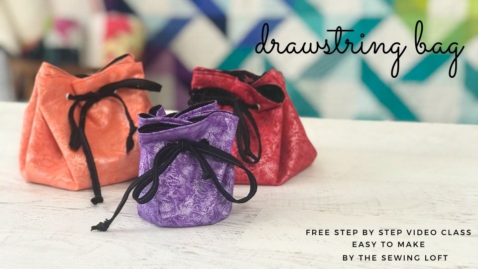 Use a simple serving plate to create a beautiful drawstring jewelry bag. Free video class.