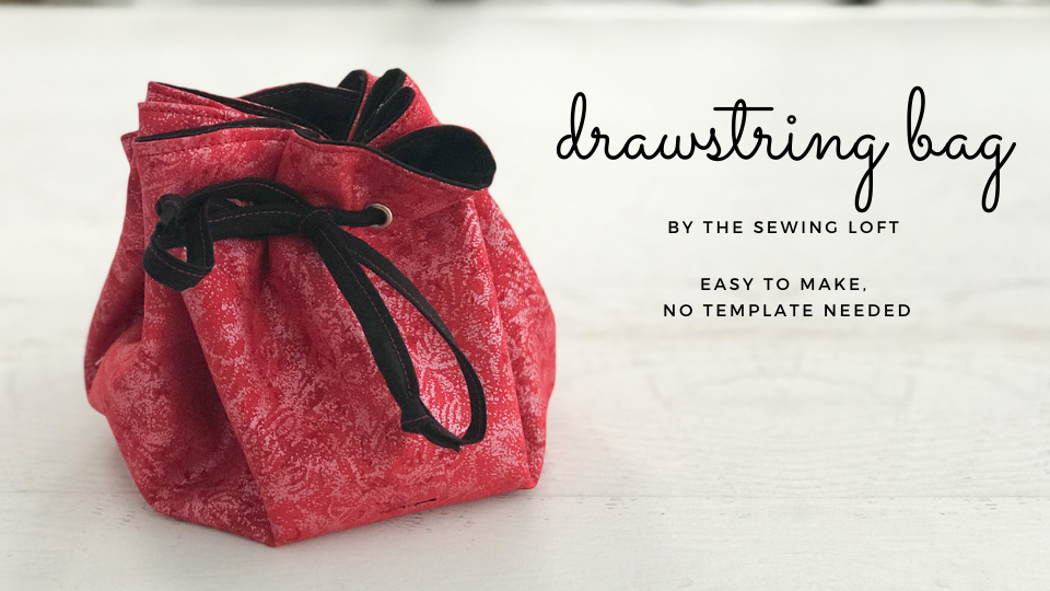 Drawstring Jewelry Pouch FREE sewing pattern - Sew Modern Bags