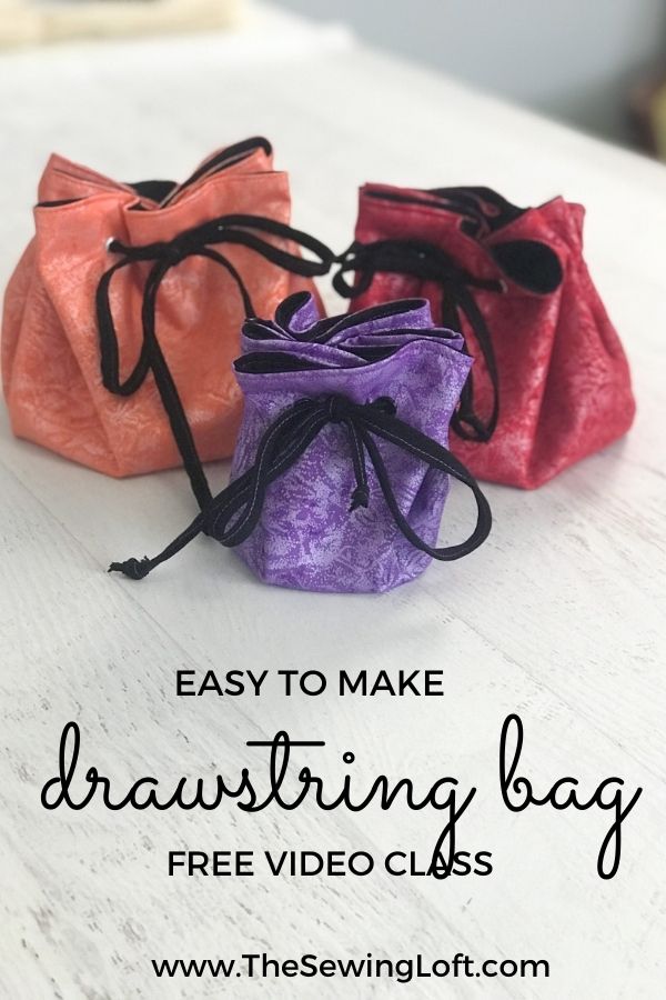 Jewelry Bag DIY  Free Video Class - The Sewing Loft