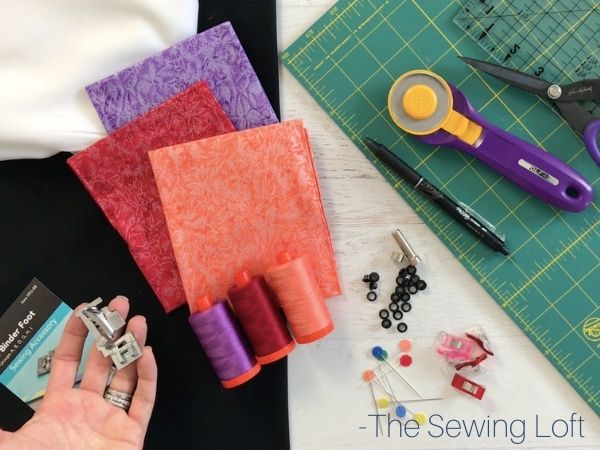 Bias Binder Foot  Sewing Accessory - The Sewing Loft