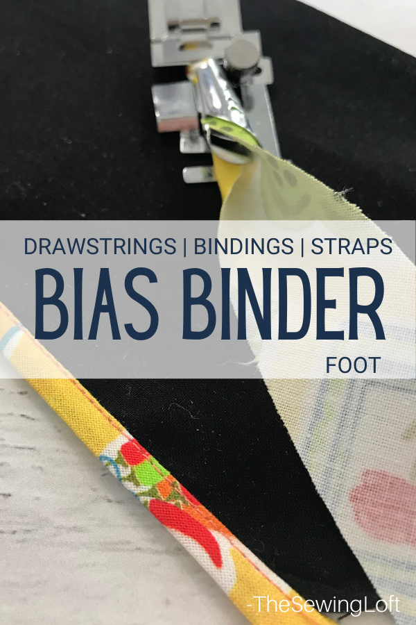 Add decorative binding and custom drawstring details to your projects with ease by using the bias binder foot. A sewing accessory must have tool! Learn to sew with this free video class.   
