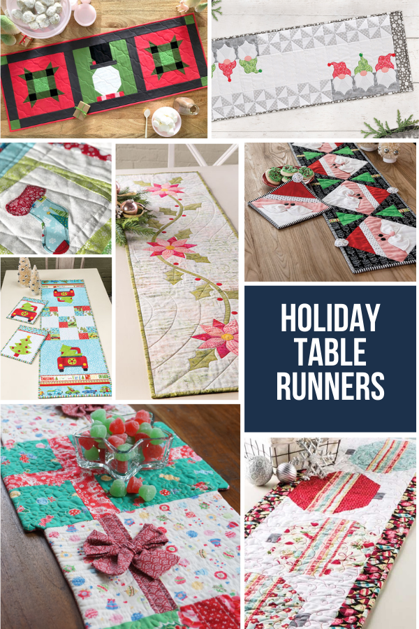 Holiday Table Runner Sewing Patterns