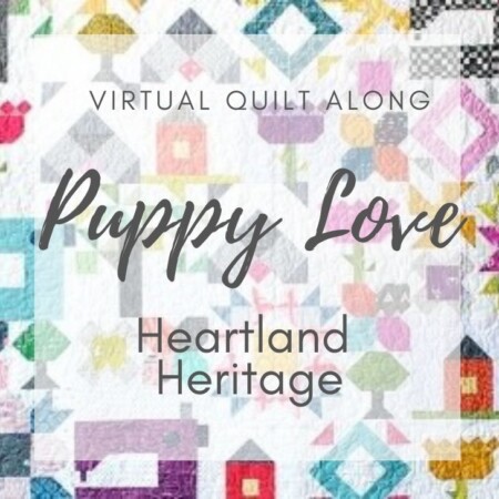 The Puppy Love quilt block from Heartland Heritage is so easy to make and the perfect for using up your fabric scraps. Learn easy tips to ensure sewing success.
