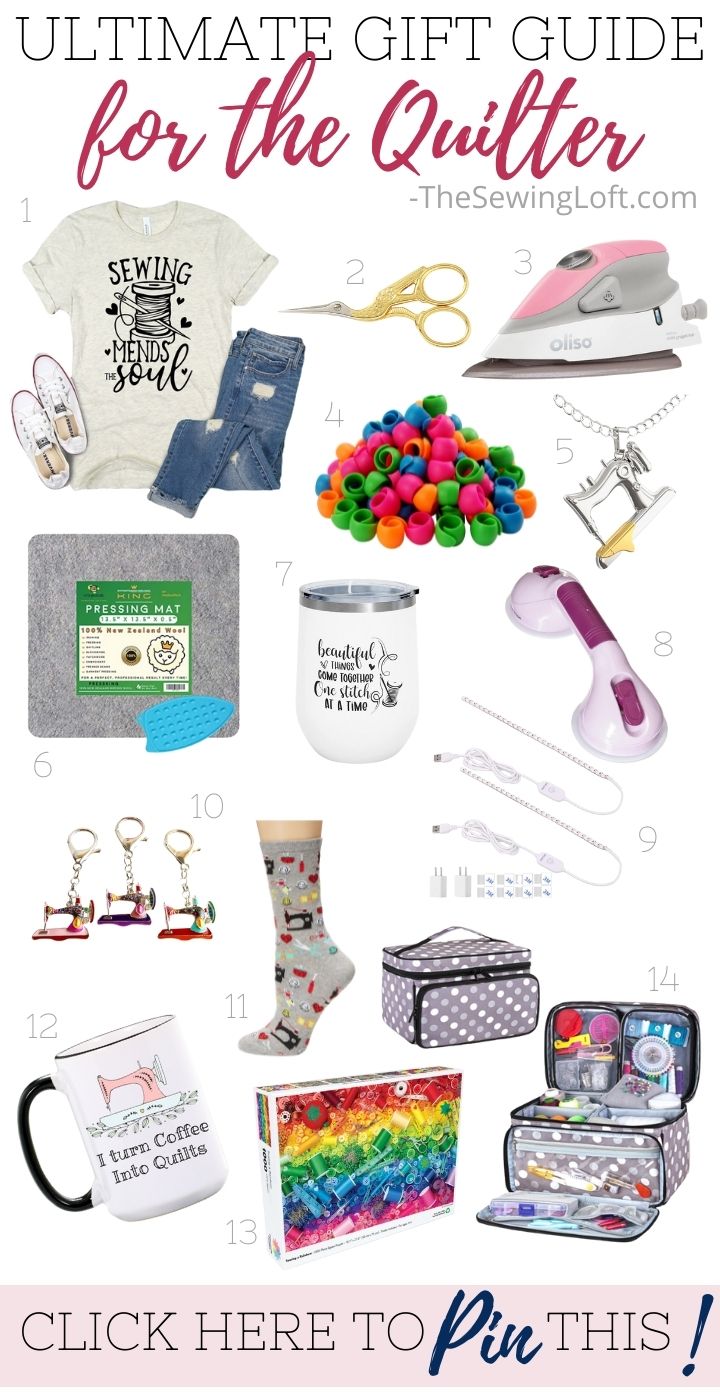 Love this list of budget friendly and affordable quilter gifts! There is seriously something for everyone on your list. 