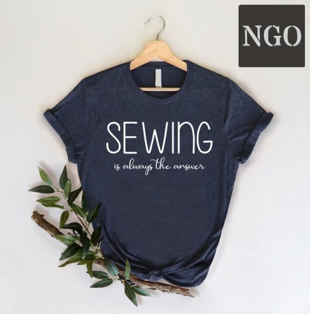 Sewing-themed t-shirts will make the perfect gift for any of your creative friends!