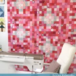 Unlock the power of your scraps with the Leader Board Quilt Pattern.