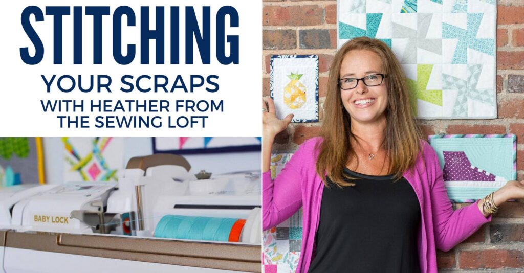 Love scraps? Come join my scrap happy community of stitchers just like you! You'll find tons of project inspiration, sewing tips and learn best practices from folks all around the world. 