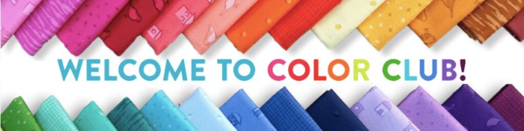 Sneak peek of the Color Club Collection by Heather Valentine of The Sewing Loft